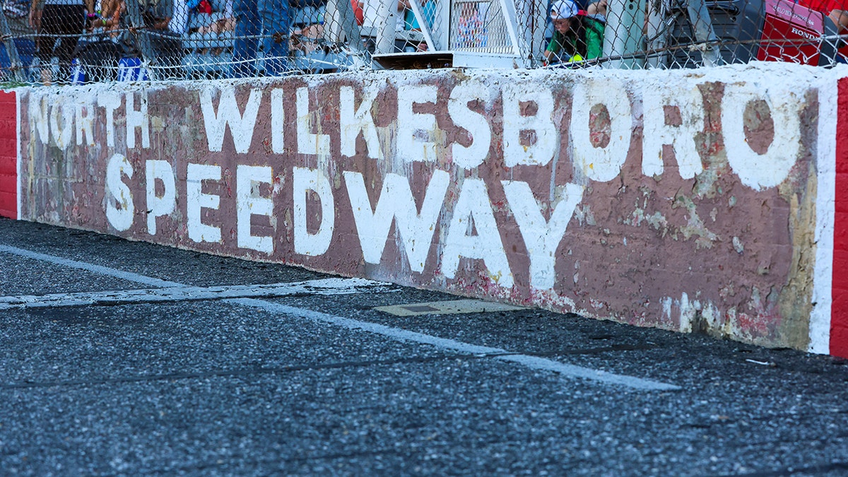 A look at the North Wilkesboro Speedway wall