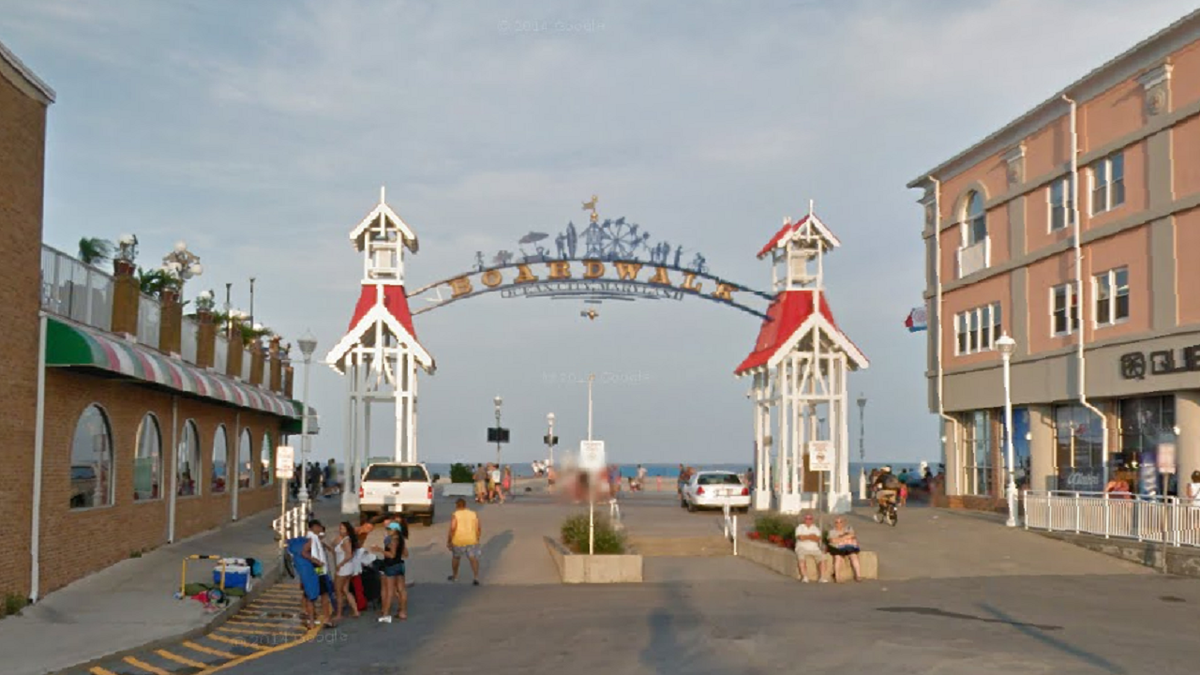 Ocean City Maryland boardwalk