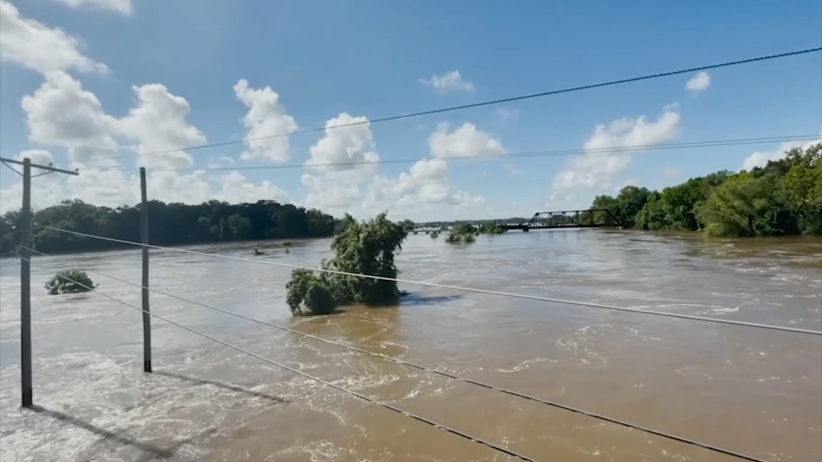 The Pearl River flooded