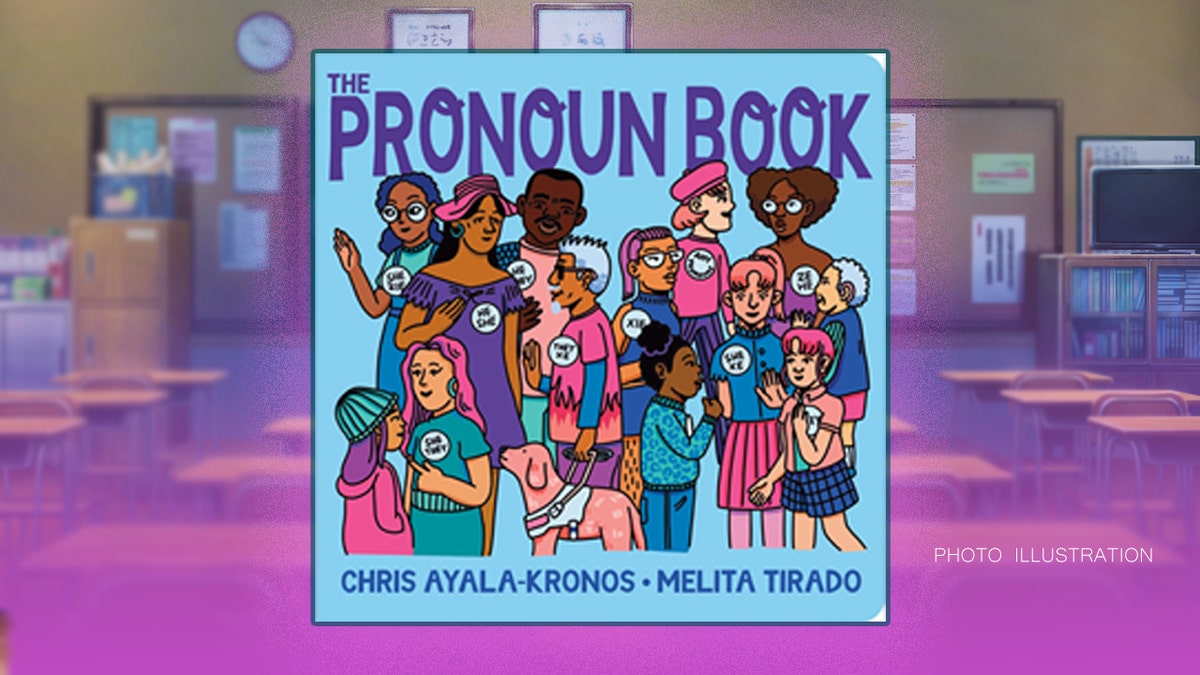 "The Pronoun Book" is written by Chris Ayala-Kronos 