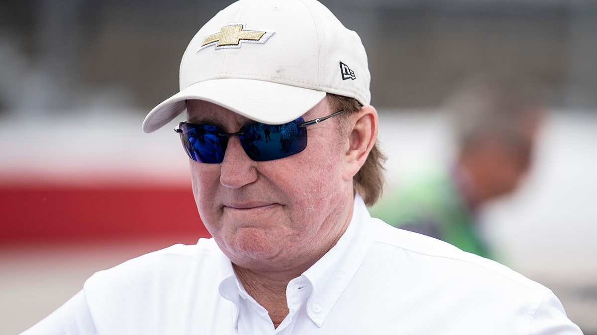 Richard Childress in Darlington in 2022