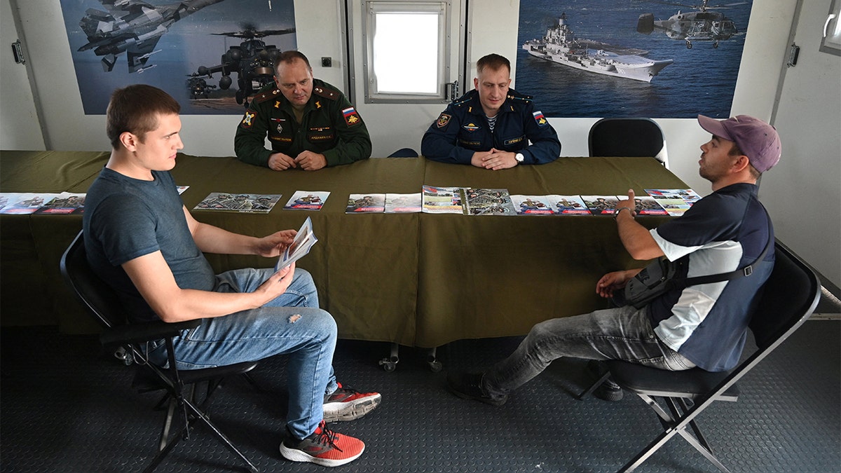 Russian military recruitment center
