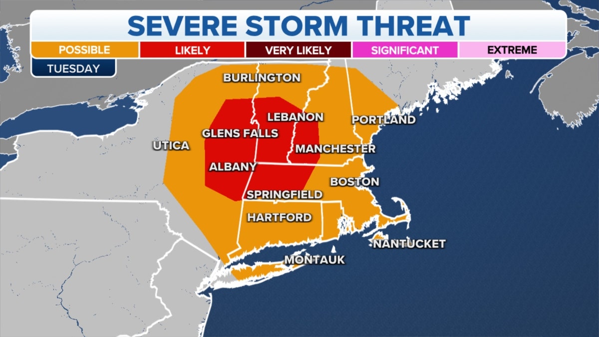 Northeast severe storm threats