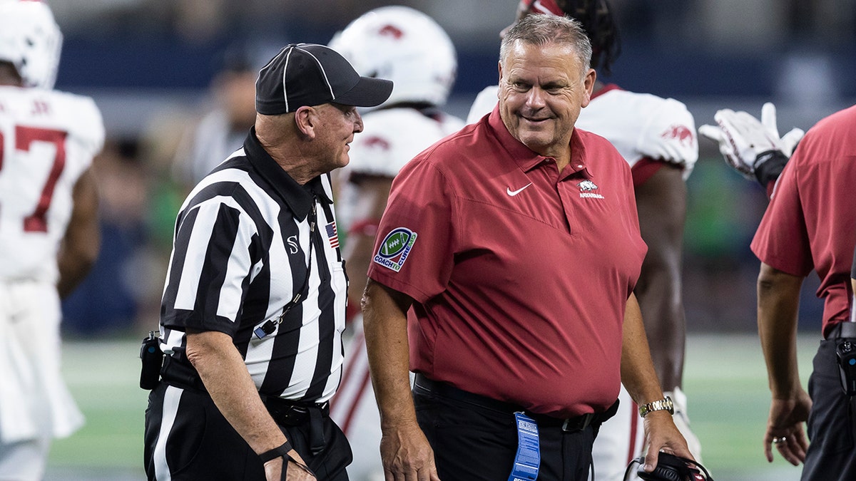 Arkansas away from home again for neutral site game against Texas A&M at  home of the Cowboys - Newsday