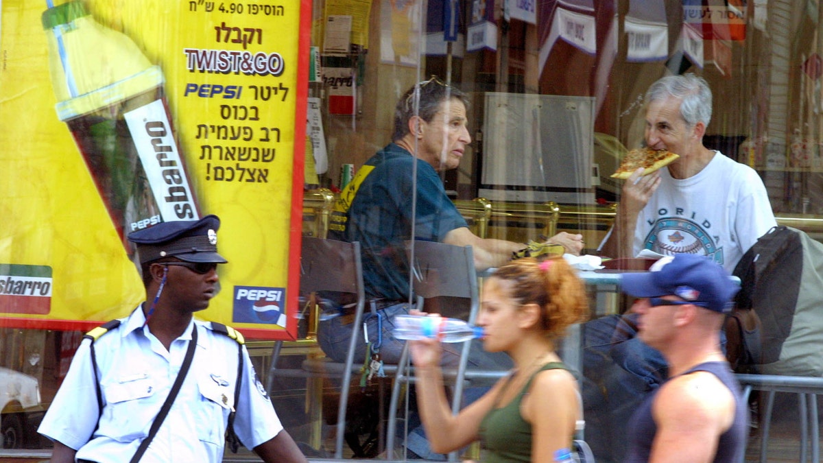 Jerusalem Israel Sbarro restaurant pizza bombing