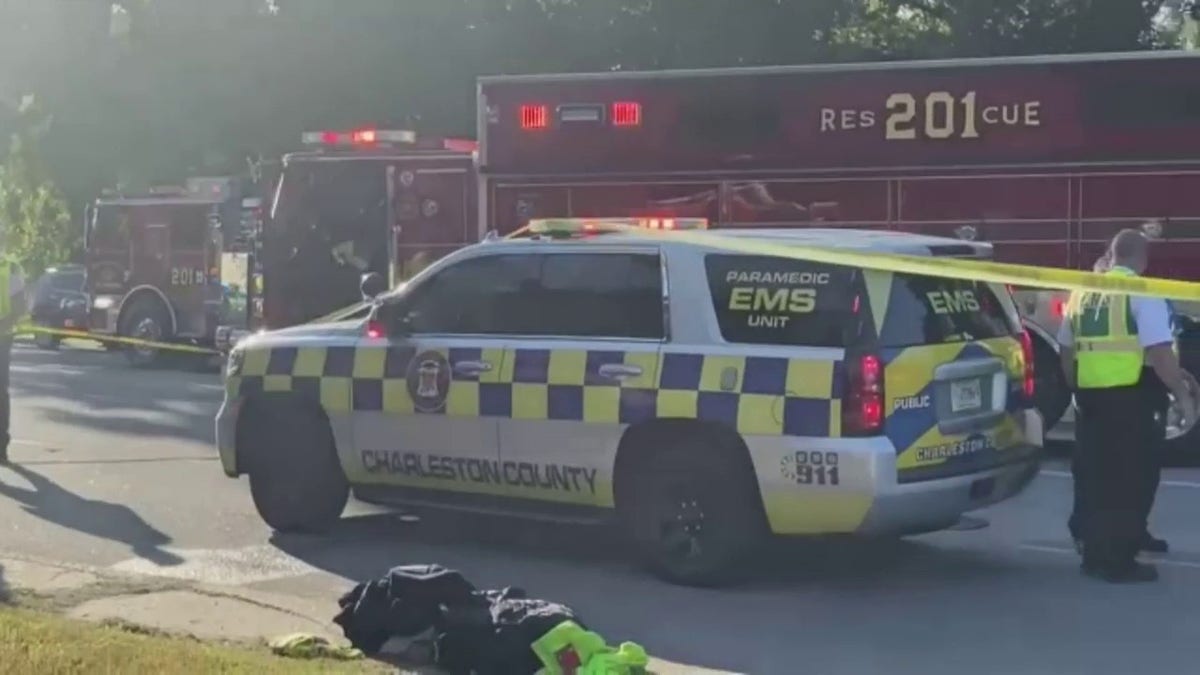 Paramedics respond to bus crash