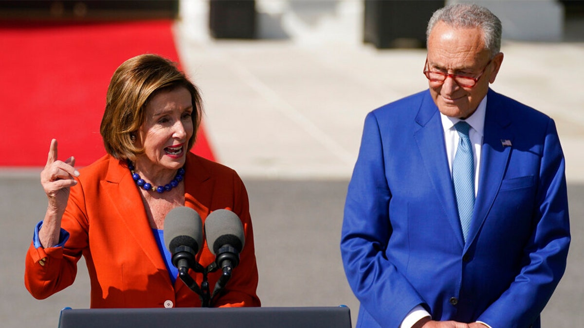 Chuck Schumer and Nancy Pelosi