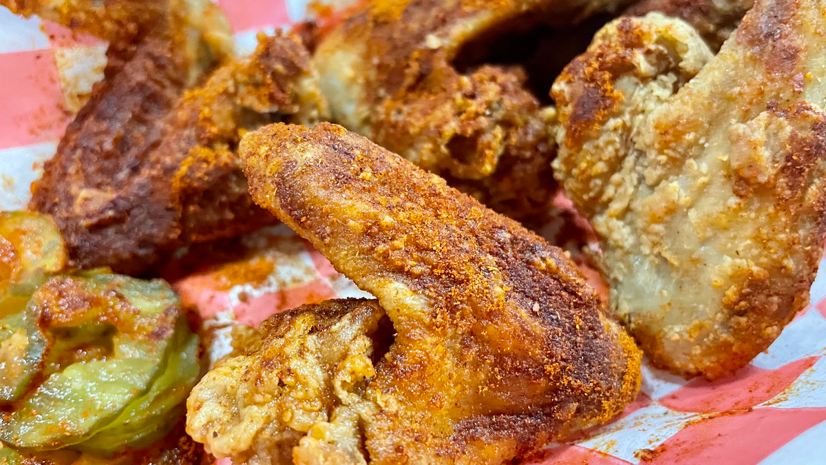 Nashville hot chicken wings