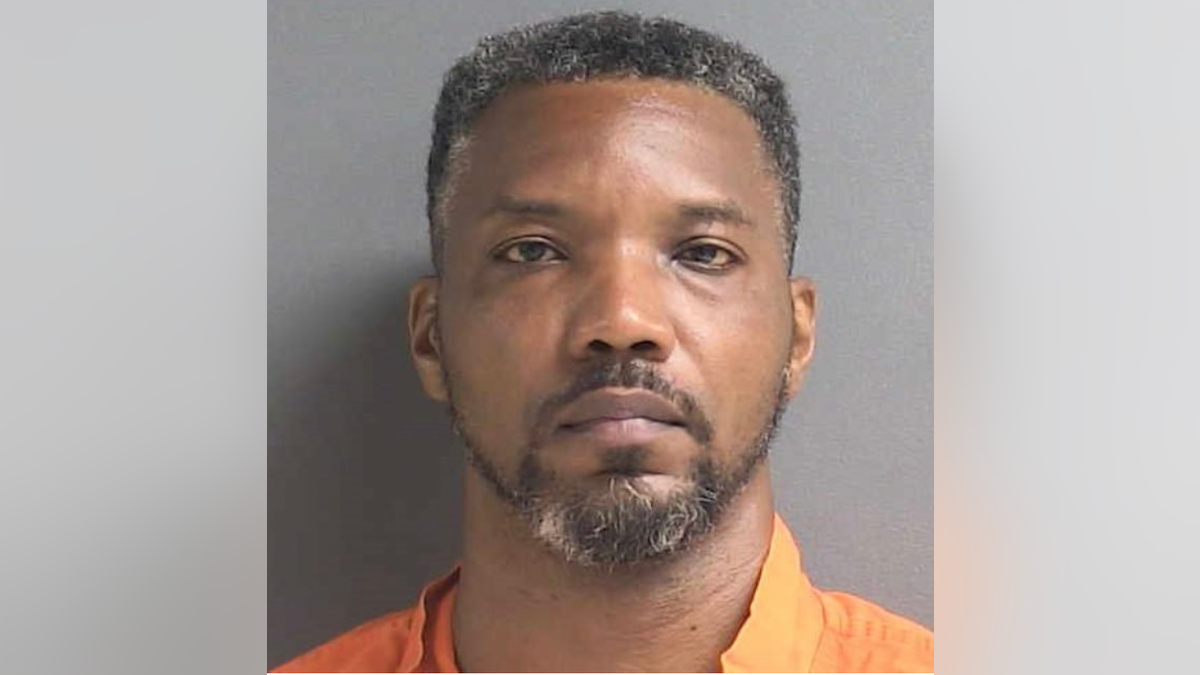 Michael Williams in a booking photo
