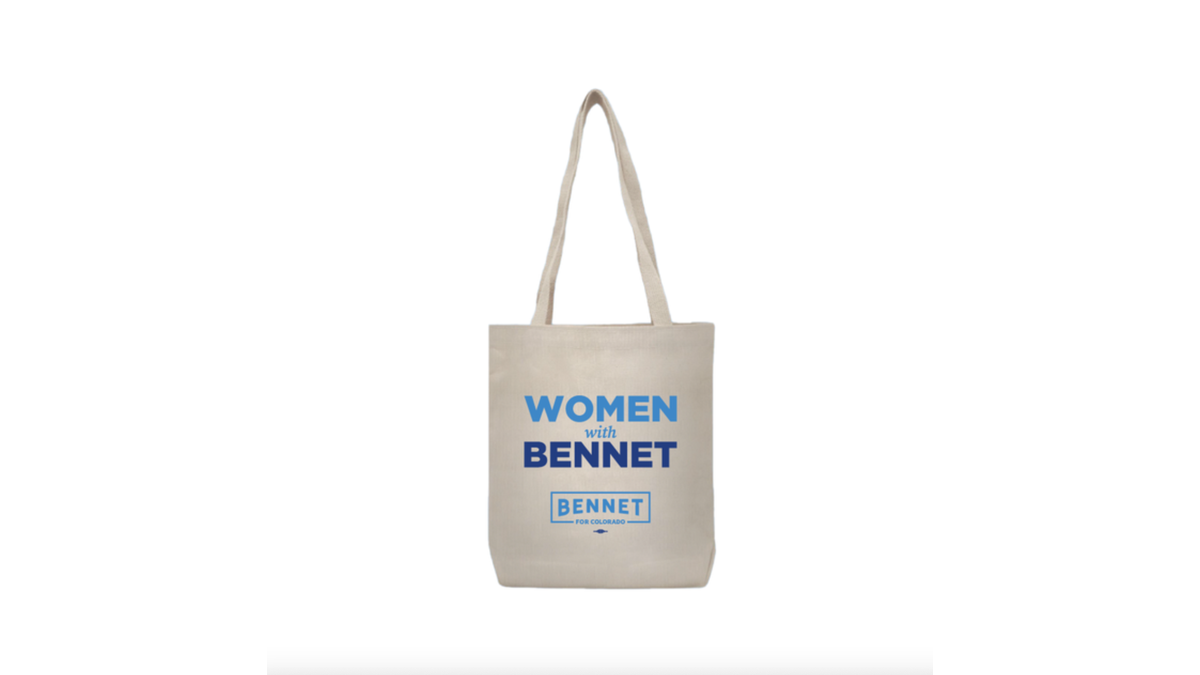 Sen. Michael Bennet merchandise.