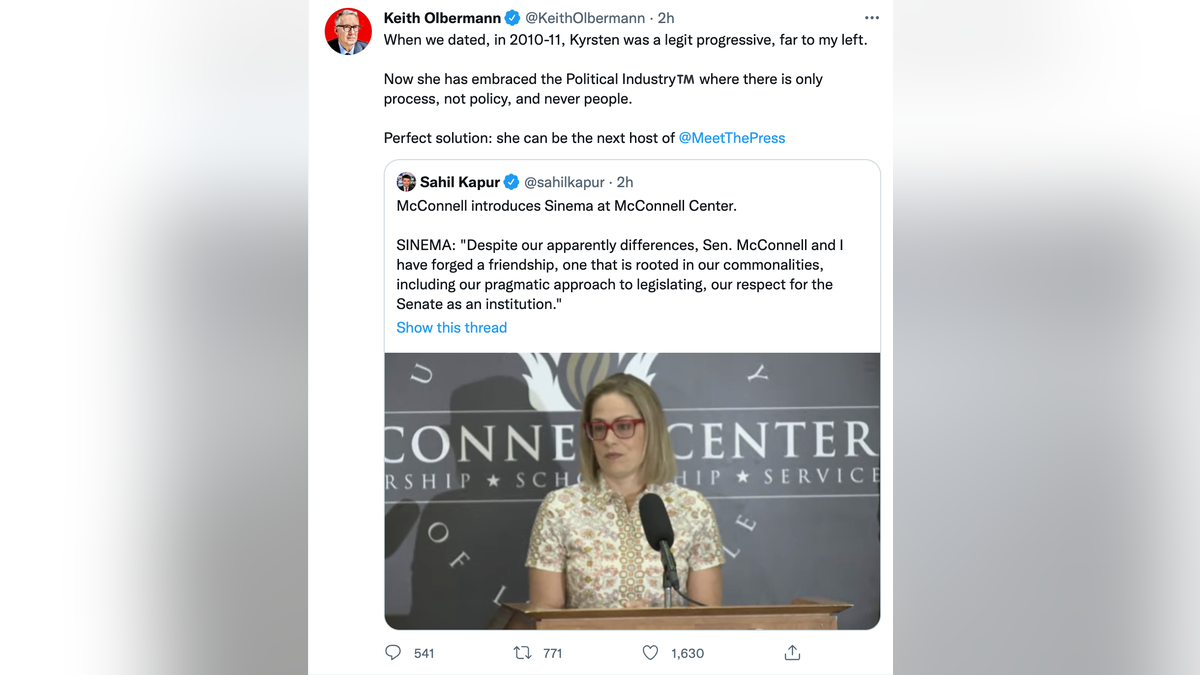 Keith Olbermann Twitter