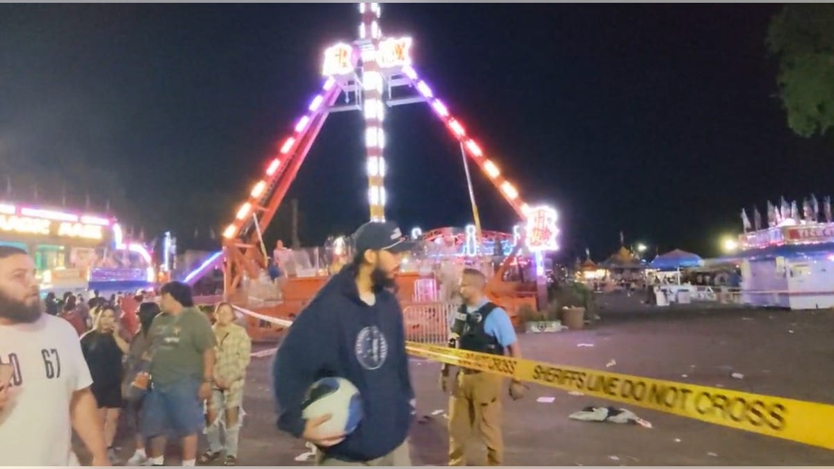 Chaos at Minnesota fairgrounds