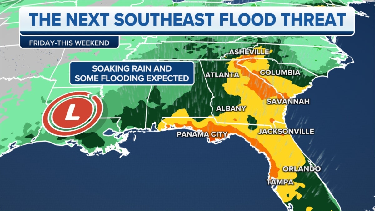 Southeast flooding