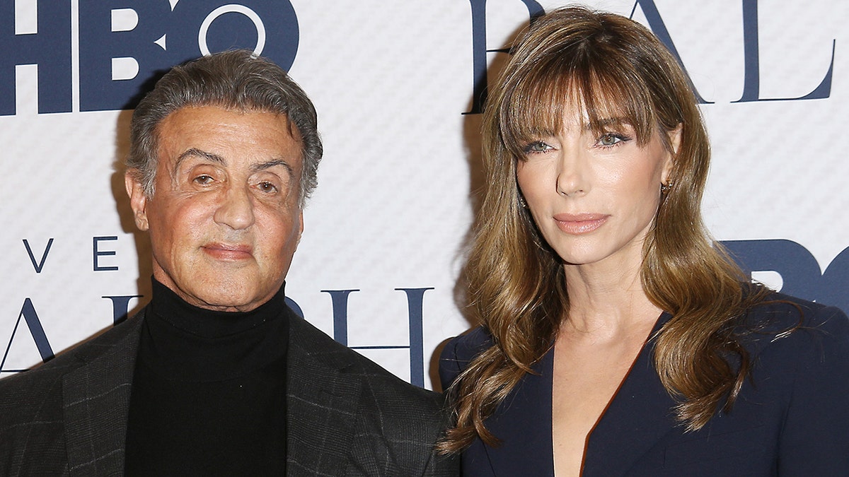 Sylvester Stallone and Jennifer Flavin