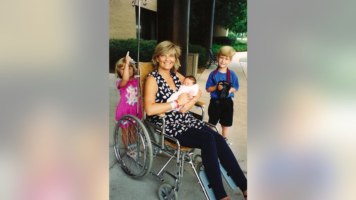 Kathy Doocy with Peter, Mary and Sally