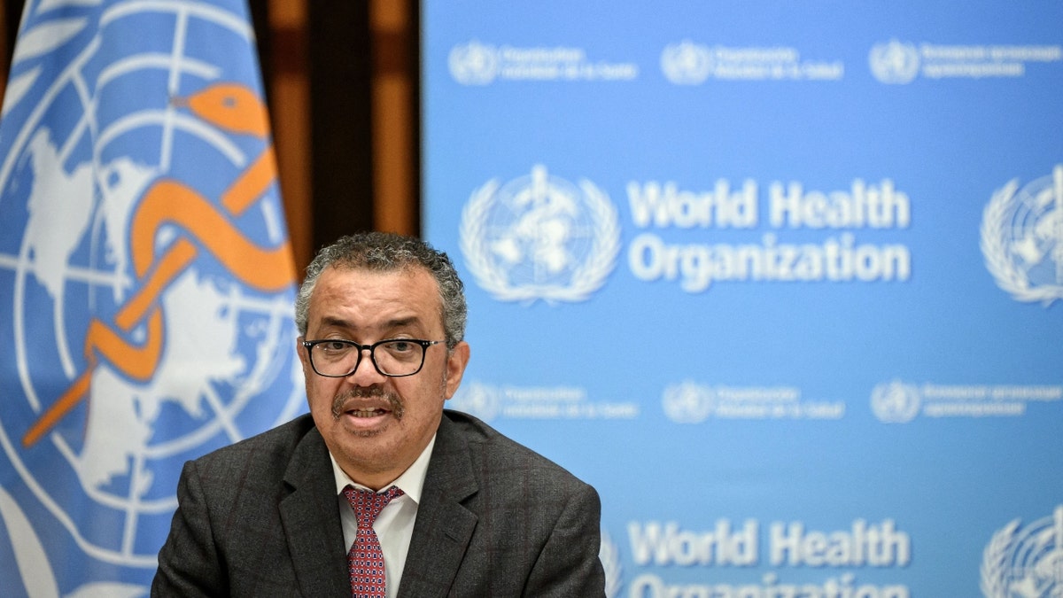 WHO director-general Tedros Adhanom Ghebreyesus