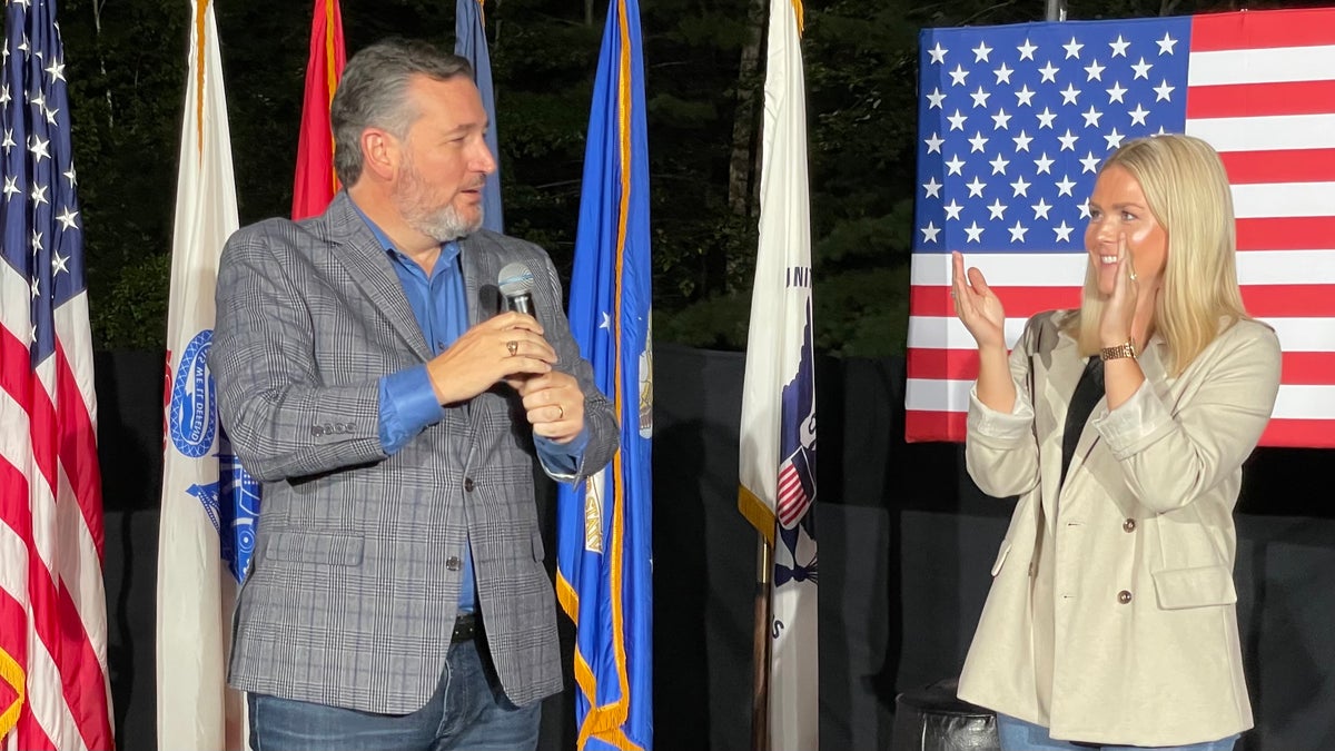 Sen. Ted Cruz of Texas in New Hampshire