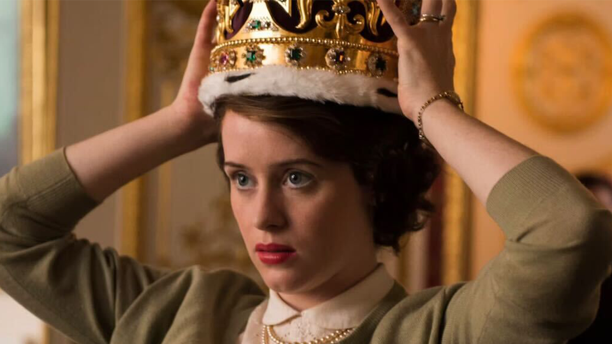 Claire Foy em A Coroa