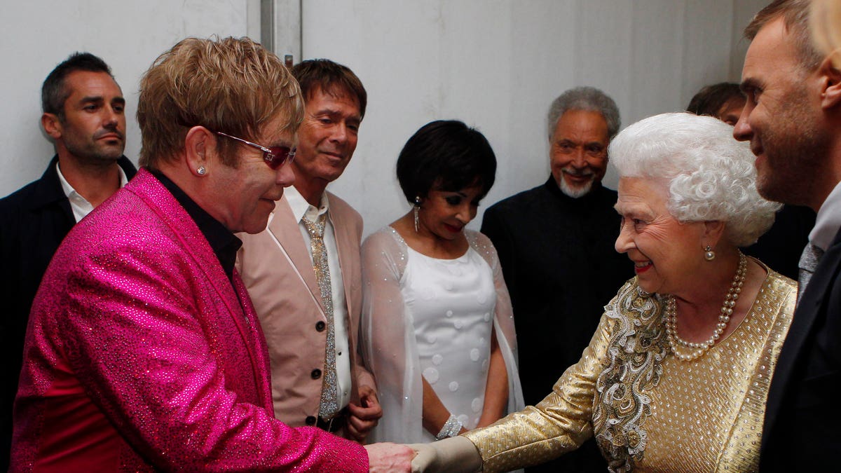 The Queen and Elton John