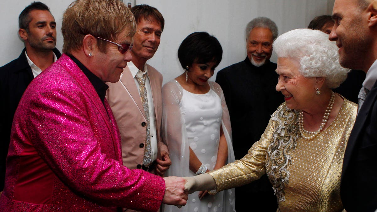 The Queen and Elton John