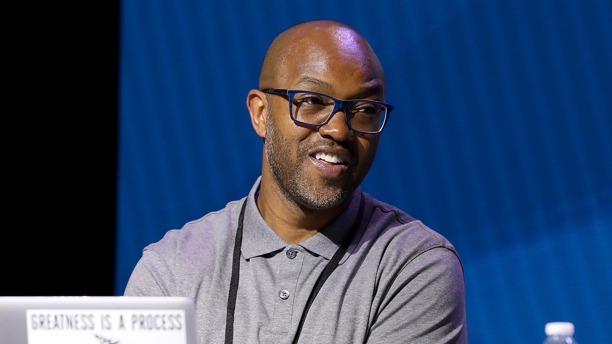 Torry Holt at press conference