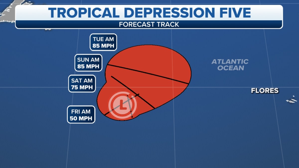 Tropical Depression Five