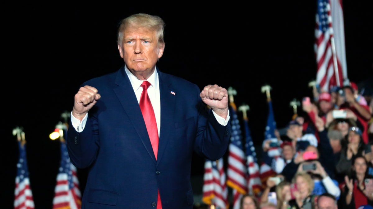 Trump at rally in North Carolina