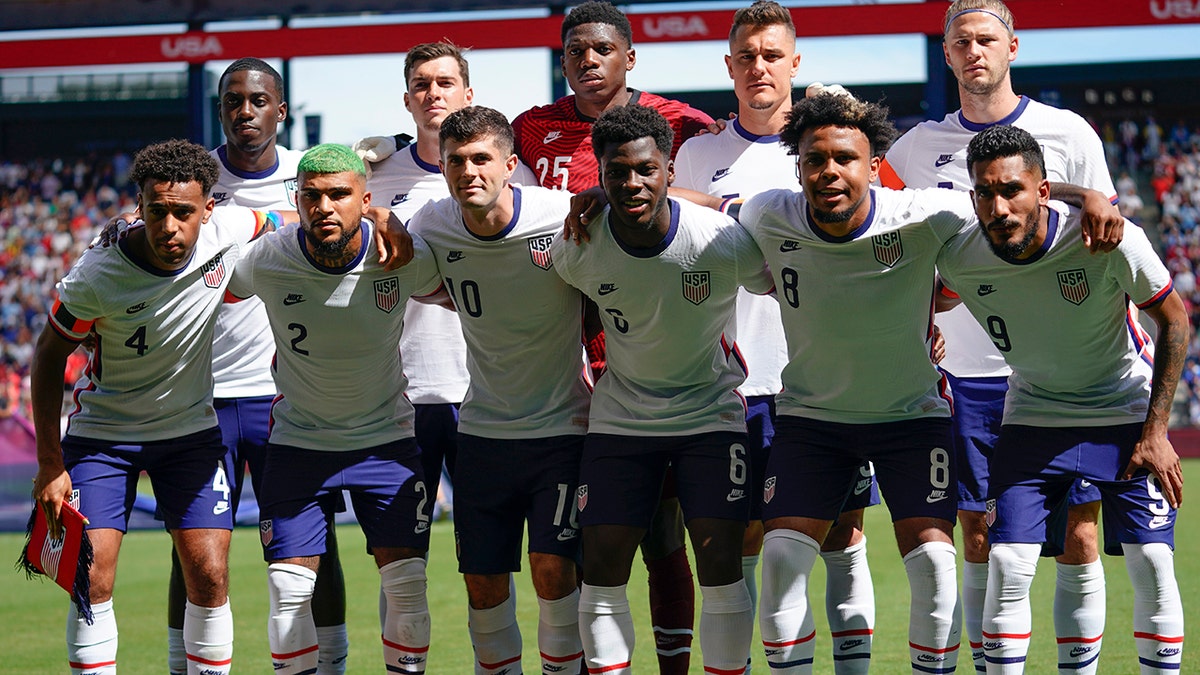 Us Men S National Soccer Team Reveals World Cup Uniforms Fox News