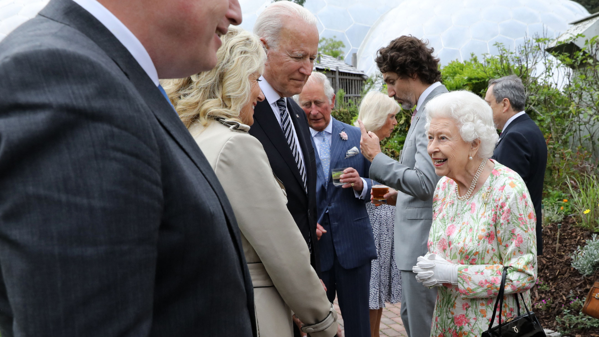 Biden Queen Elizabeth II meeting