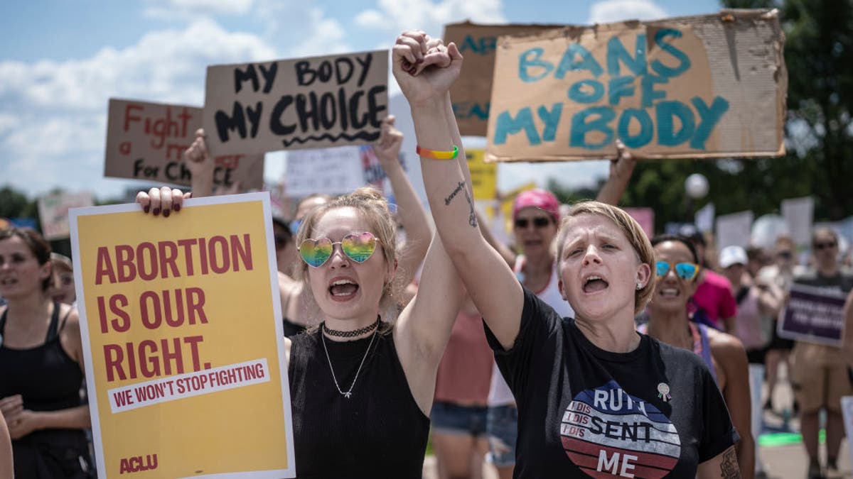 abortion protest transgender House Democrats