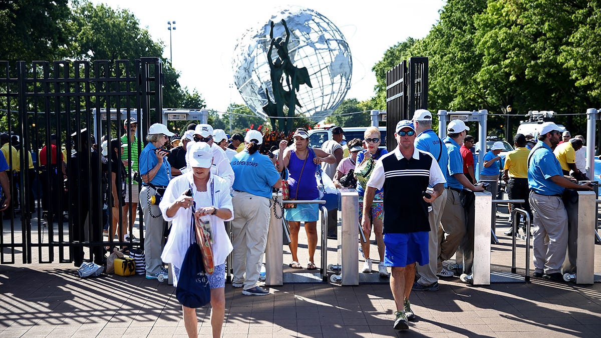 US Open fans