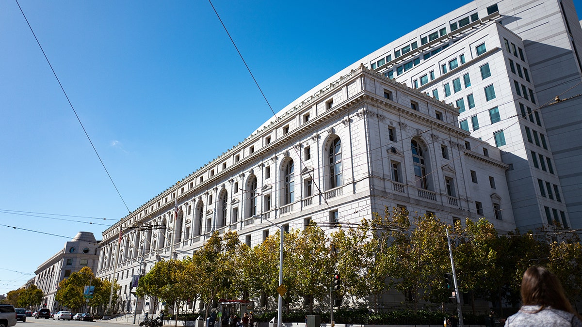 The façade of the Supreme Court of California