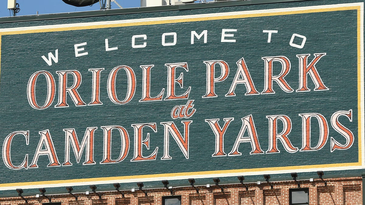 Oriole Park sign