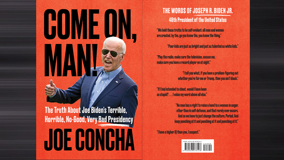 Joe Concha new book Come on Man