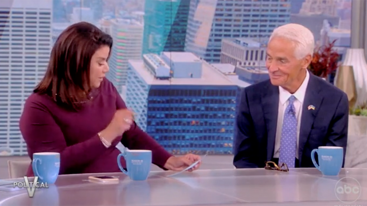 Ana Navarro and Charlie Crist