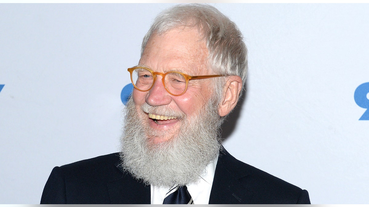 David Letterman smiling