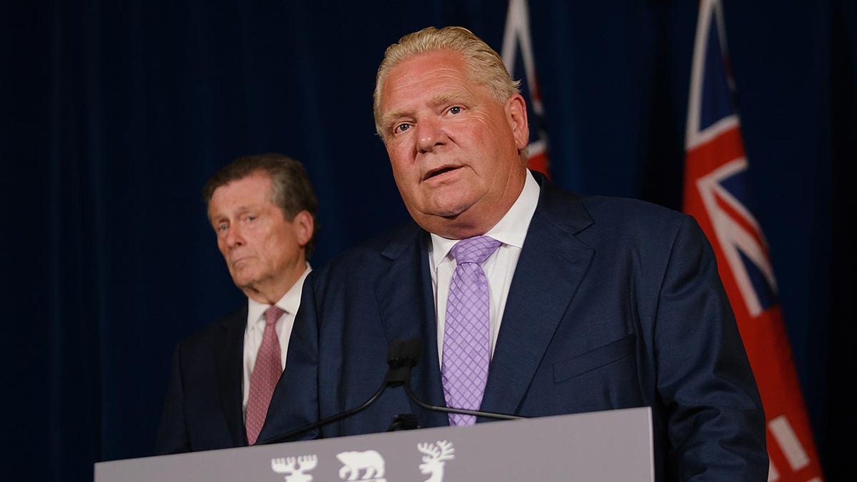 Doug Ford flouts new distracted driver law by doing FaceTime interview  while driving in snow storm