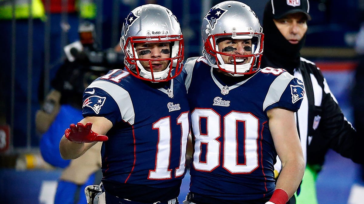 Julian Edelman and Danny Amendola