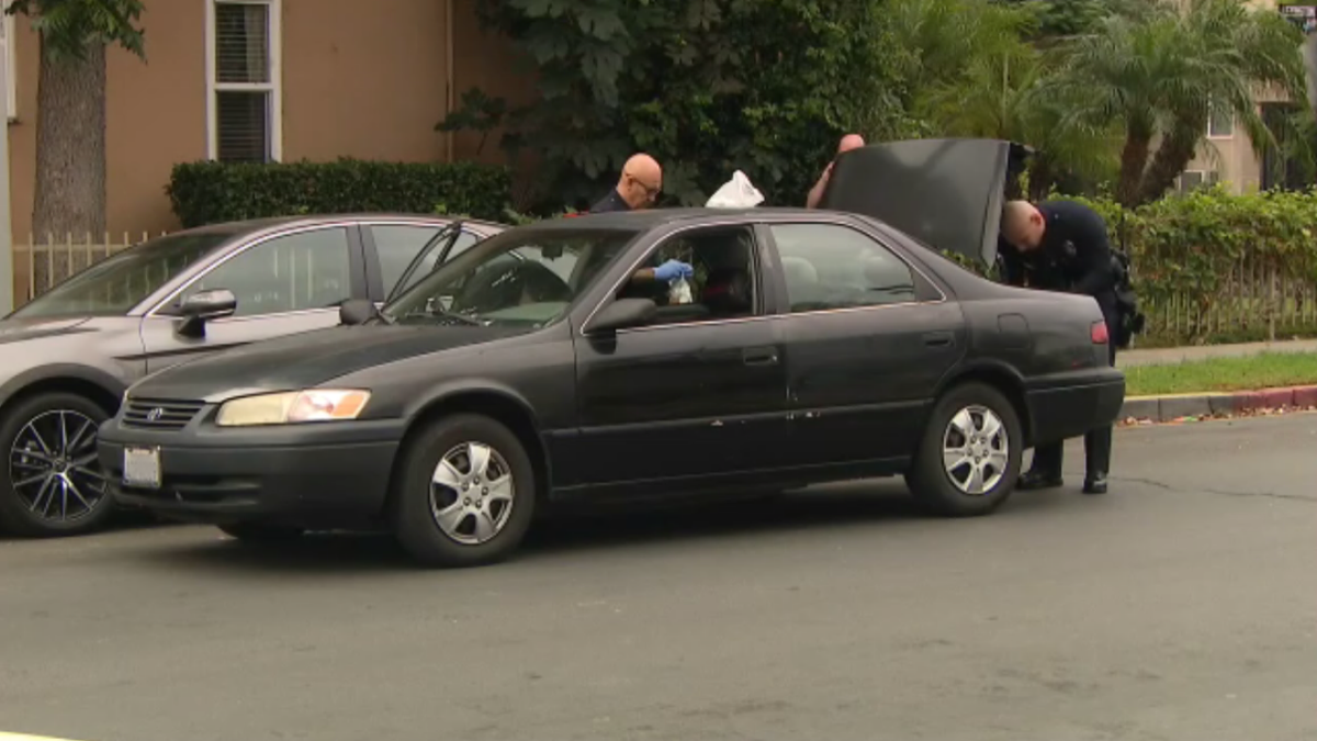 Los Angeles police conducting search