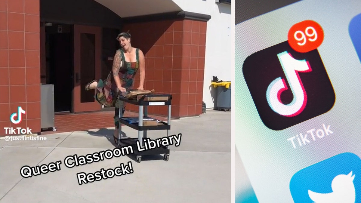 Queer classroom library flint California caspistrano district