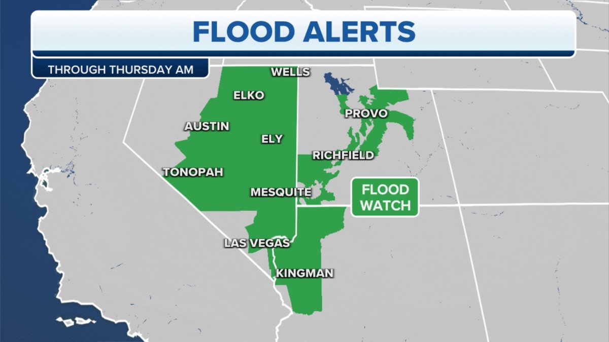 Southwest flood alerts