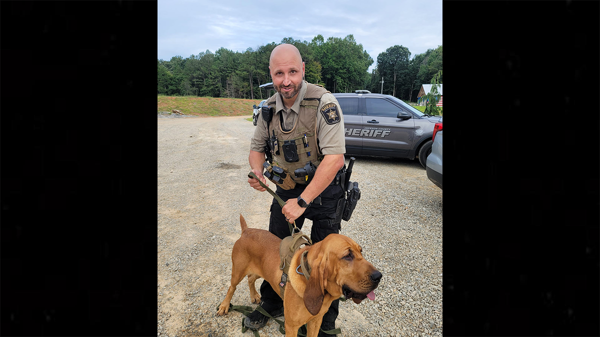 Deputy with K-9