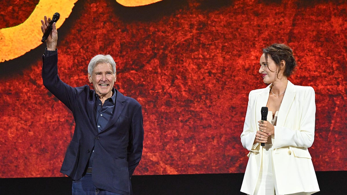 Harrison Ford Gets Emotional Showing 'Indiana Jones 5 'Footage at D23 Expo