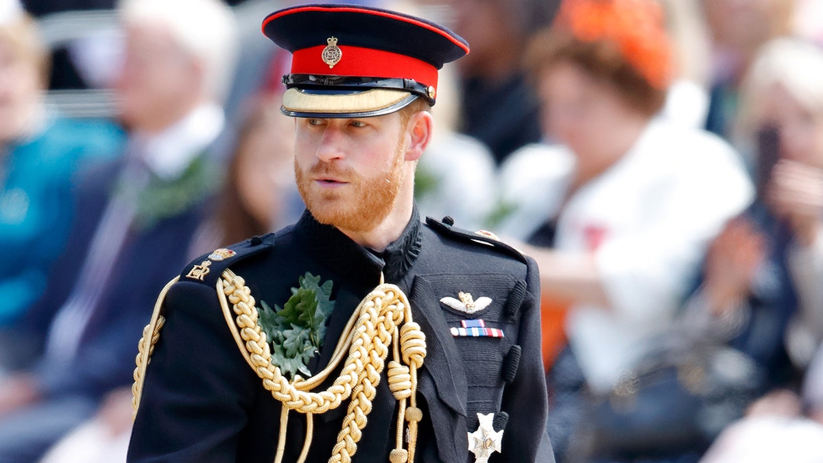 Prince Harry military uniform