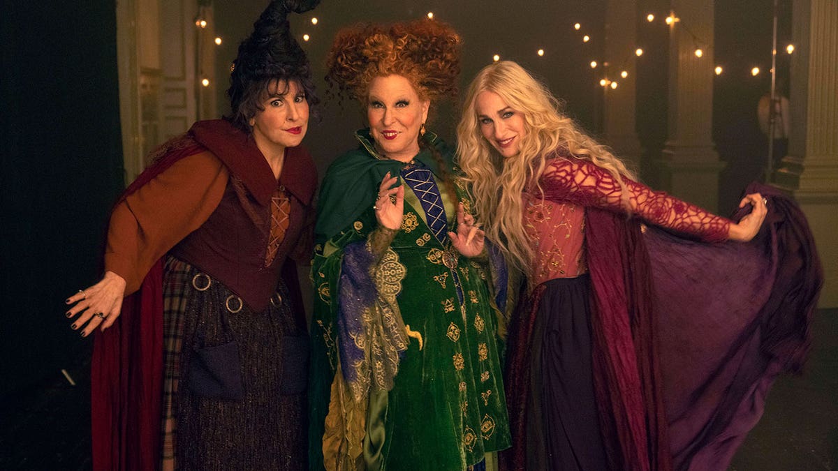 The Sanderson Sisters in "Hocus Pocus"