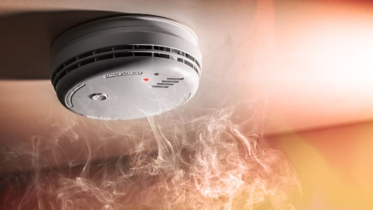 smoke alarm detects smoke