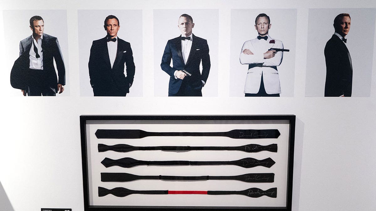 James bond auction items