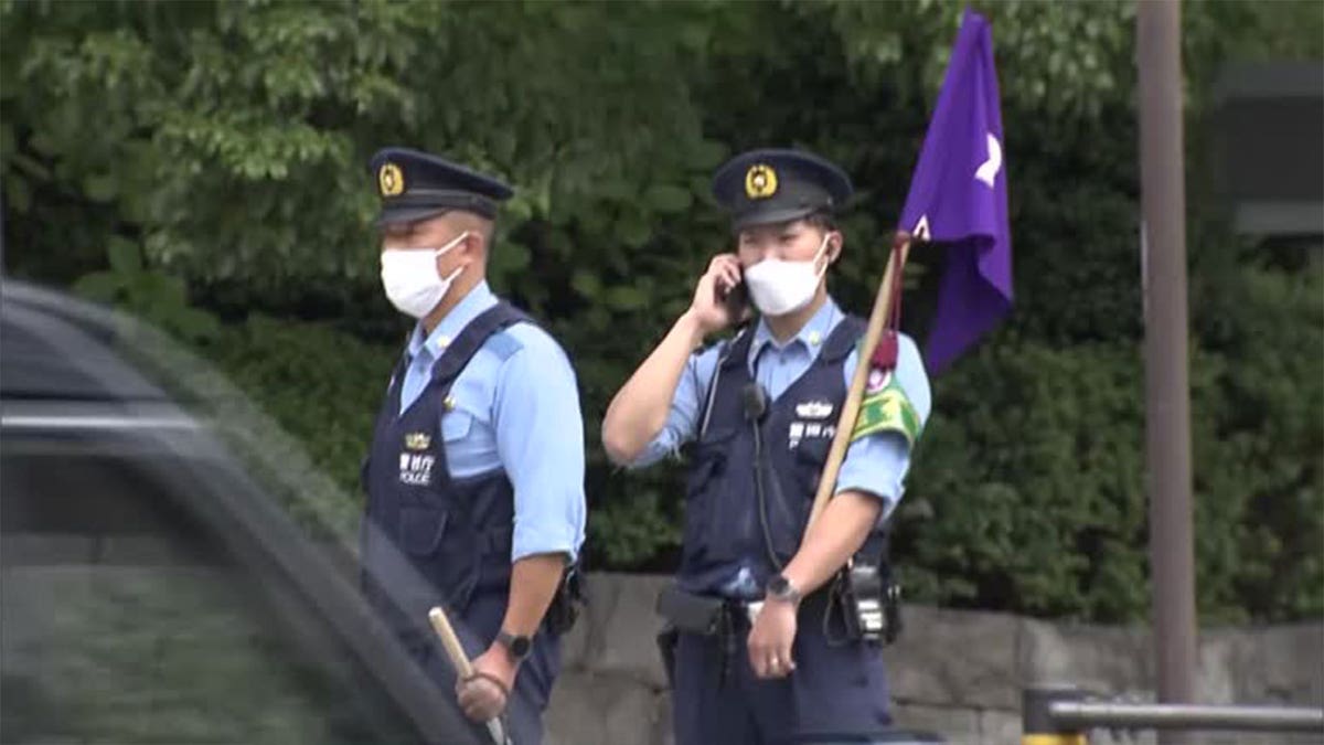 Setting body on fire for protest in Japan