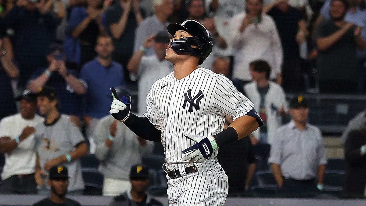 FOX Sports: MLB on X: SEE YA, NUMBER 62! 👨‍⚖️ Aaron Judge now has the  most home runs in a single-season in American League history!   / X