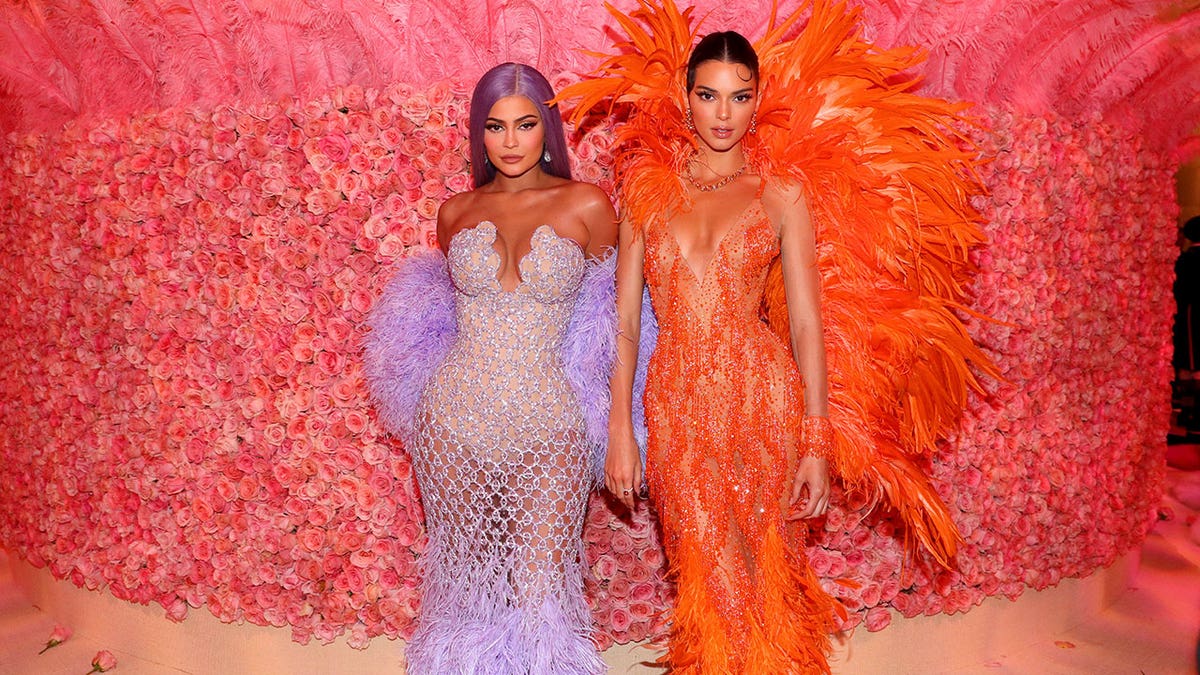Kylie and Kendall Jenner at the Met Gala